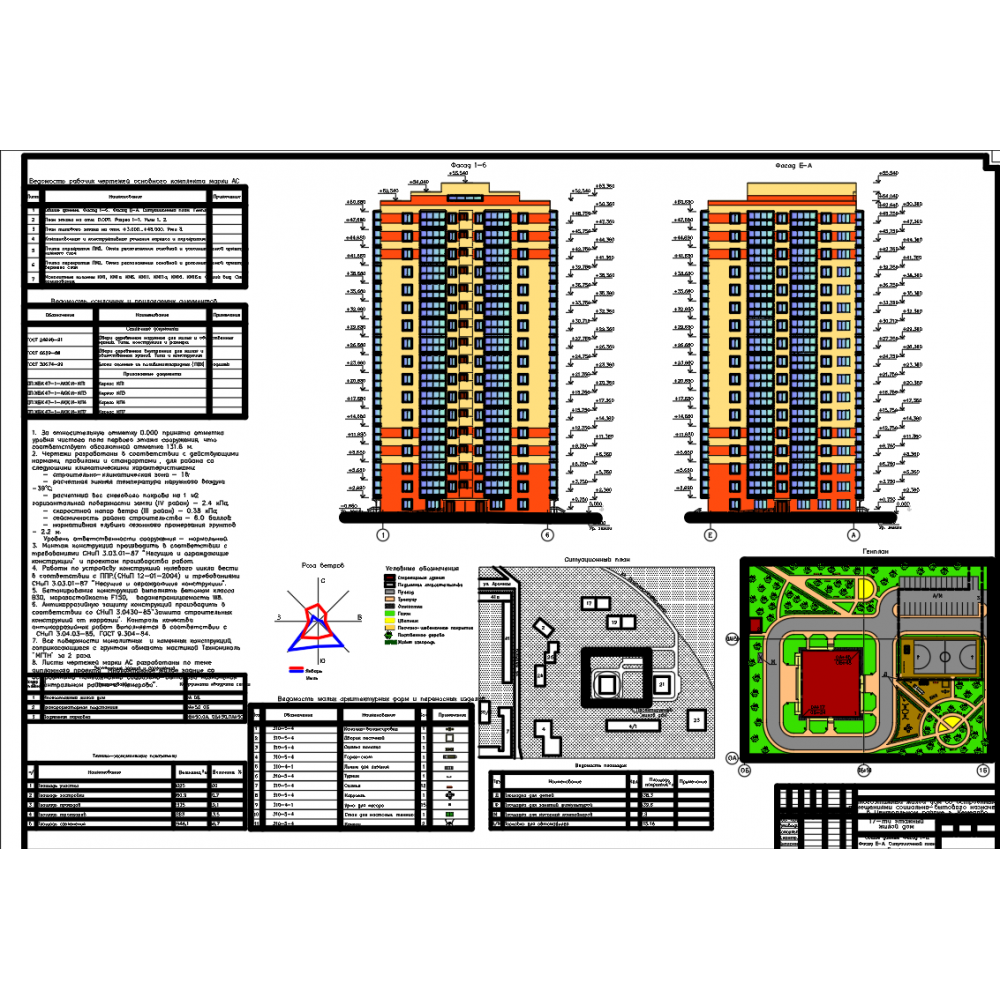 Дипломные пгс. Проектирование монолитного многоэтажного жилого здания.